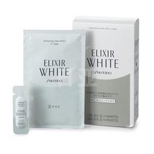 资生堂 ELIXIR WHITE 净白新纯化速效面膜 6片