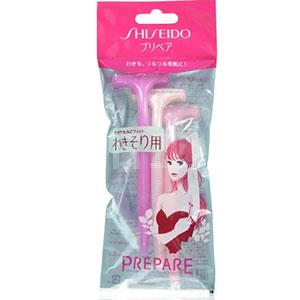 Shiseido资生堂 PREPARE剃毛刀 3支