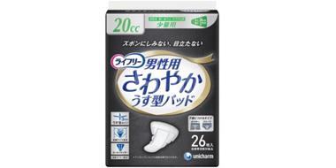 霓虹人的遐想！Unicharm尤妮佳 成年男性用卫生巾姨夫巾26枚