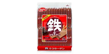 日本healthy club 补铁威化饼干 40枚