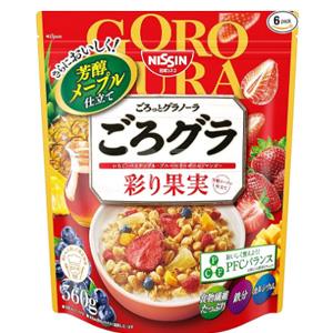 Nissin日清 Jorgura水果谷物麦片 360g×6袋 多口味可选
