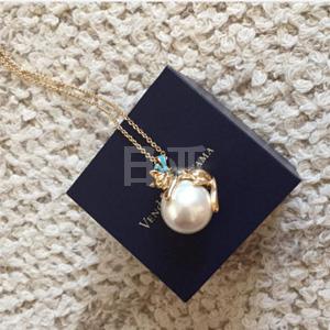 VENDOME BOUTIQUE 猫咪珍珠项链 小号