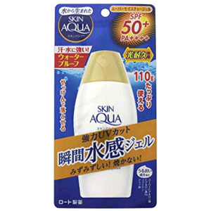 乐敦 SKIN AQUA 瞬间水感超保湿防晒乳 SPF50+ 110g
