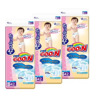 大王棉花糖 L52*3连包纸尿裤 (9~14kg)