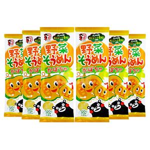 五木食品熊本县野菜小麦拉面 120g×6袋