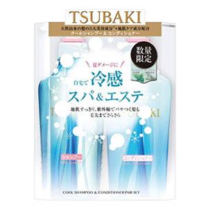 TSUBAKI丝蓓绮 夏季数量限定天然植物洗发护发清凉套装 450ml