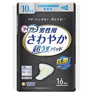 unicharm 尤妮佳 成年男性用卫生巾 26cm 16片装