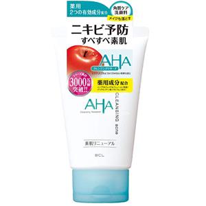 BCL AHA 痘痘肌酵素深层清洁收缩毛孔果酸洗面奶 120g
