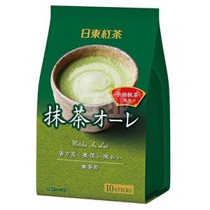 日东红茶 速溶抹茶欧蕾冲饮 10支*3