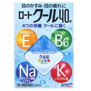 ROHTO 乐敦 COOL 40α 滴眼液 12ml 两款可选
