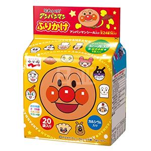 永谷园 面包超人儿童拌饭料鲣鱼鸡蛋鲑鱼蔬菜 4种20袋