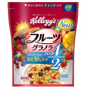 KELLOGG’S 家乐氏 低脂水果谷物麦片 500g×6袋