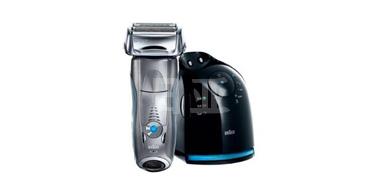 Braun博朗750CC-6往复式3刀头电动剃须刀+6只装清洗液