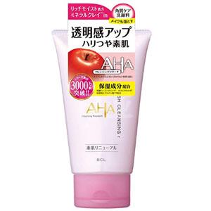 BCL AHA 果酸去角质洗面奶保湿卸妆收缩毛孔洁面乳 120g