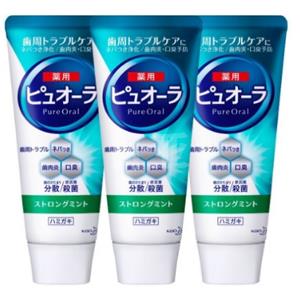 花王Poural药用强力美白牙膏115g×3个