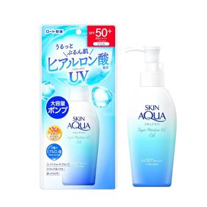 ROHTO乐敦 SKIN AQUA 瞬间水感防晒140g压泵款