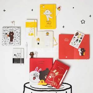 5折！Moleskine 限量版Line Friends 布朗熊 笔记本礼盒