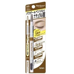 SANA New Born EX眉采飞扬三用旋转眉笔 B5亮棕