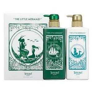 TIMOTEI无硅油洗发水套装500g+500g 美人鱼限定版