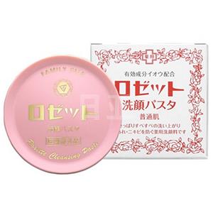 Rosette Paste药用硫磺洁面膏 粉色祛痘消炎 90g