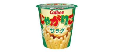 Calbee卡乐比 杯装薯条 土豆沙拉味 60g×12杯