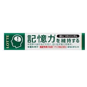 日本Lotte 帮助维持记忆的口香糖 14粒*20条