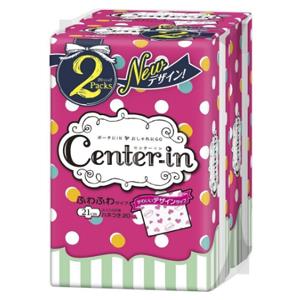 尤妮佳Center-in 绵柔超吸收 日用卫生巾 21cm 20片*2件