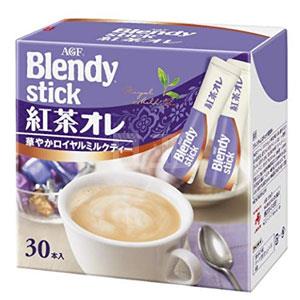 AGF Blendy stick 速溶红茶奶茶浓厚香醇 30本