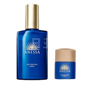 ANESSA安耐晒 2024新款夜间修复精华 180ml+12ml套装
