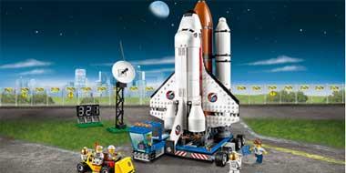 LEGO 乐高 城市系列 太空探索航天中心 60080