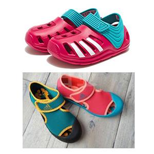 金盒特价：Adidas阿迪达斯 小童/大童款包头凉鞋集合