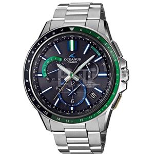 CASIO 卡西欧 OCEANUS 海神 OCW-G1100-1A2JF 男士多功能腕表