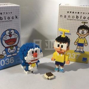 日本 Kawada Nanoblock 哆啦A梦积木 多款可选