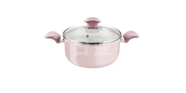 T-fal特福 双手持烹饪锅 20cm D46544 粉色