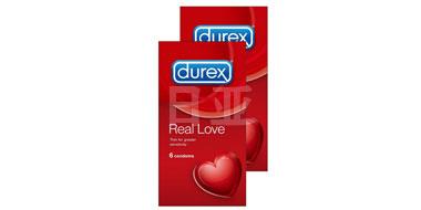Durex杜蕾斯Real Love真爱装 避孕套6枚*2盒