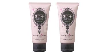 ROSETTE 白泥保湿清洁洗面奶 粉色 120g*2支