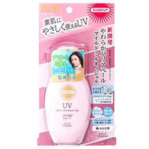 KOSE高丝 SUNCUT温和护理防晒啫喱 SPF50+PA++++ 80g