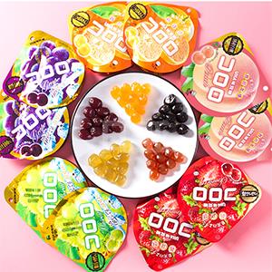 UHA味觉糖20%增量果汁软糖6袋装小集合