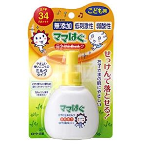 新低！ROHTO乐敦 婴儿儿童防晒乳SPF34 无添加无刺激 100g