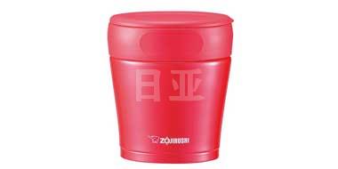 Zojirushi象印SW-GC26-RA不锈钢双层真空焖烧杯红色 260ml