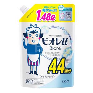 Biore碧柔弱酸性清新花香沐浴露替换装 1.48升