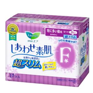 KAO花王乐而雅 瞬吸超薄日用护翼卫生巾25cm*17片