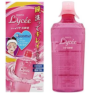ROHTO乐敦Lycee小红花 洗眼液 卸彩妆 450ml