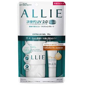 ALLIE嘉娜宝新版防晒套装 绿色矿物保湿 90g+防晒BB霜8g