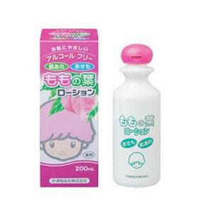 宇津桃叶精华 湿疹皮炎晒伤痱子润肤水 200ml