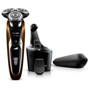 史低！Philips飞利浦 S9511/26 干湿两用剃须刀 带清洁器