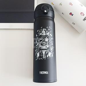 2017新版THERMOS膳魔师JNL-503SW DBK星球大战 保温杯0.5L