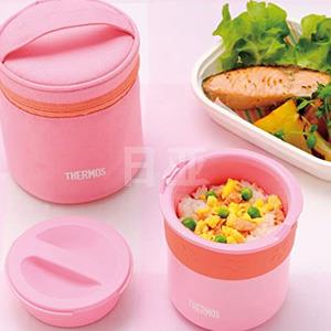 补货！Thermos膳魔师 保温饭盒珊瑚粉 JBP-250