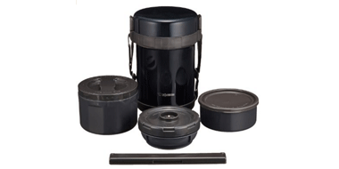 ZOJIRUSHI 象印 大容量三层保温饭盒 SL-GG18-BD 1.8L
