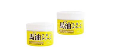 LOSHI北海道马油滋润抗敏面霜万用霜 220g×2